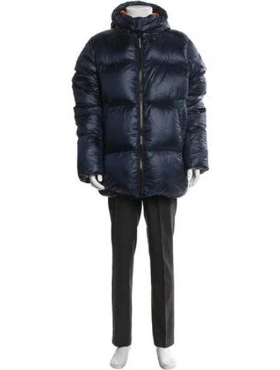 Pre-owned Canada Goose Parka In Blue