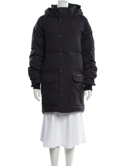 Pre-owned Canada Goose Parka In Blue