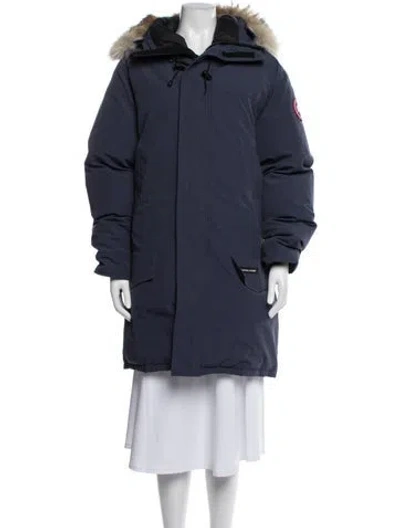 Pre-owned Canada Goose Parka In Blue