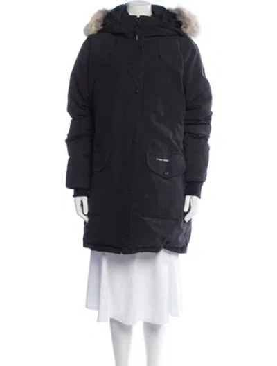 Pre-owned Canada Goose Parka In Blue