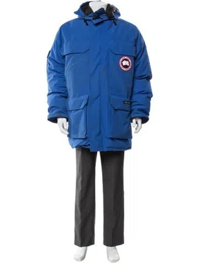 Pre-owned Canada Goose Parka In Blue