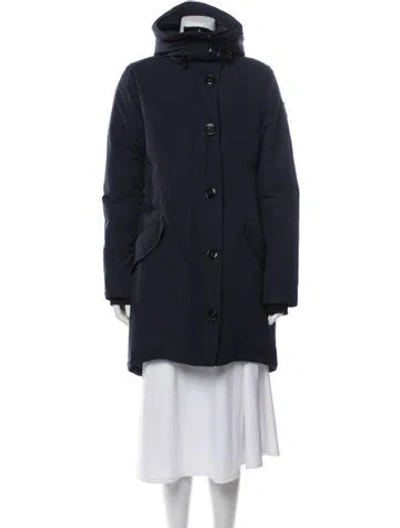 Pre-owned Canada Goose Parka In Blue