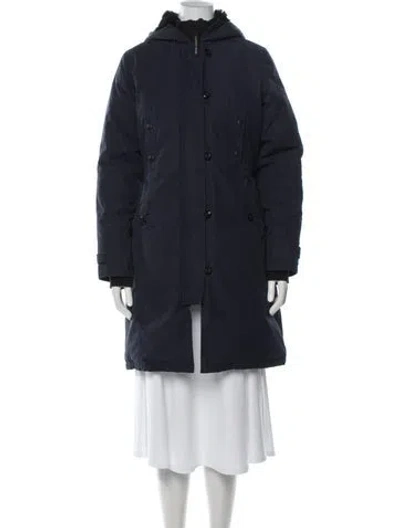 Pre-owned Canada Goose Parka In Blue
