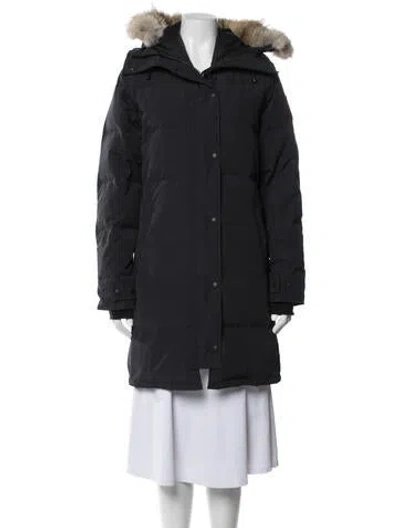 Pre-owned Canada Goose Parka In Blue