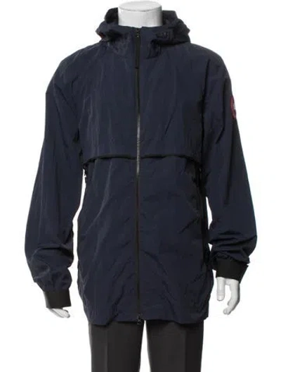 Pre-owned Canada Goose Parka In Blue