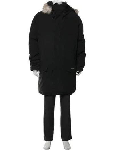 Pre-owned Canada Goose Parka In Blue