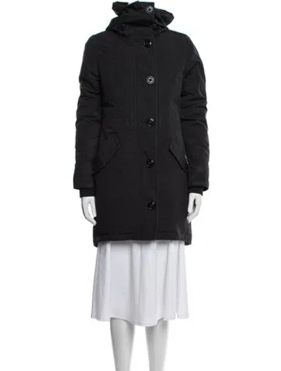 Pre-owned Canada Goose Parka In Blue