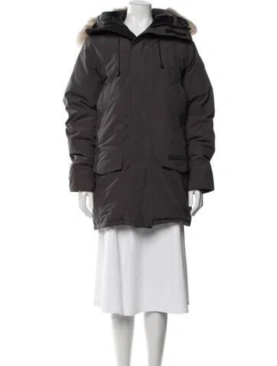 Pre-owned Canada Goose Parka In Brown