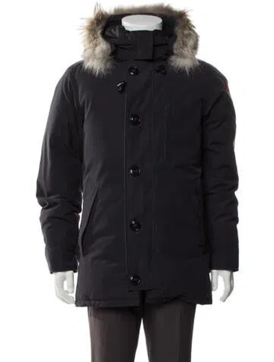 Pre-owned Canada Goose Parka In Gray