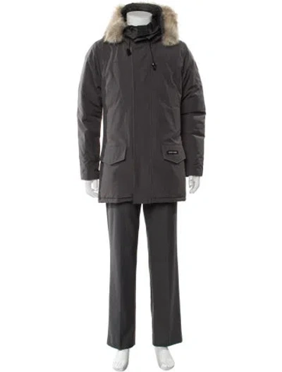 Pre-owned Canada Goose Parka In Gray