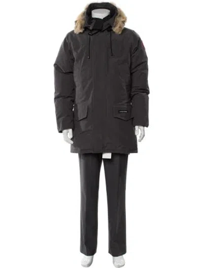Pre-owned Canada Goose Parka In Gray