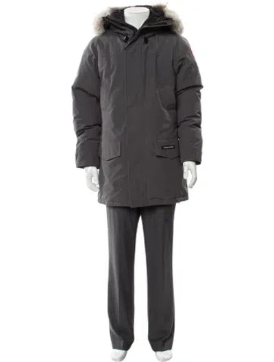 Pre-owned Canada Goose Parka In Gray