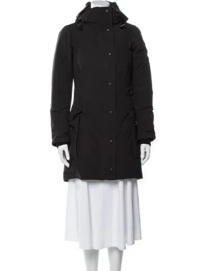 Pre-owned Canada Goose Parka In Gray