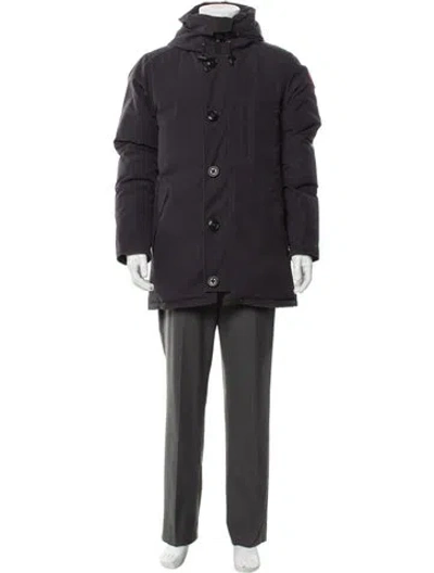 Pre-owned Canada Goose Parka In Gray