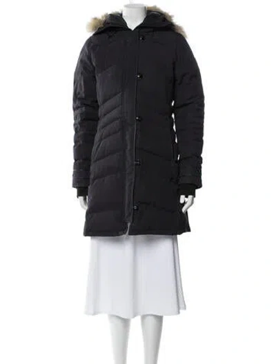 Pre-owned Canada Goose Parka In Gray