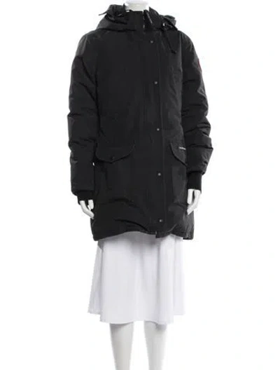 Pre-owned Canada Goose Parka In Gray