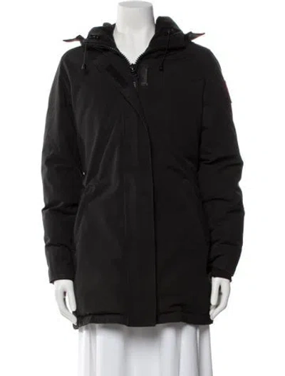 Pre-owned Canada Goose Parka In Gray
