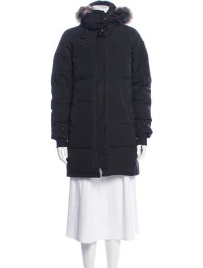 Pre-owned Canada Goose Parka In Gray