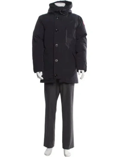 Pre-owned Canada Goose Parka In Gray