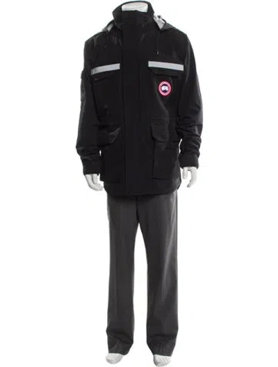 Pre-owned Canada Goose Parka In Gray
