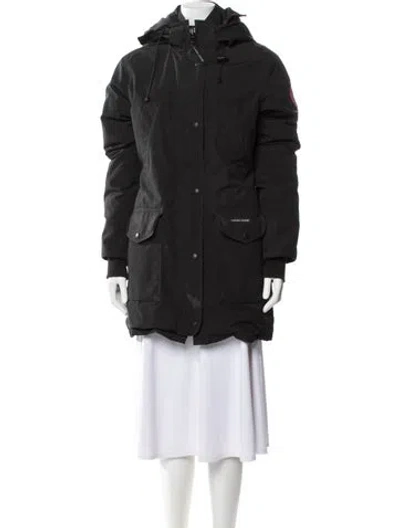 Pre-owned Canada Goose Parka In Gray