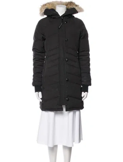 Pre-owned Canada Goose Parka In Gray