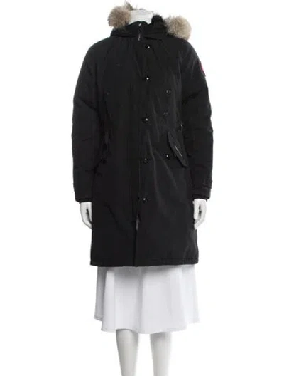 Pre-owned Canada Goose Parka In Gray