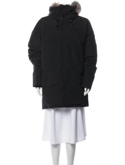 Pre-owned Canada Goose Parka In Gray