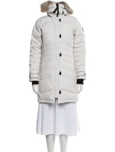 Pre-owned Canada Goose Parka In Gray