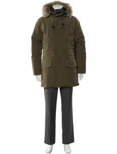 Pre-owned Canada Goose Parka In Green