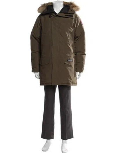 Pre-owned Canada Goose Parka In Green