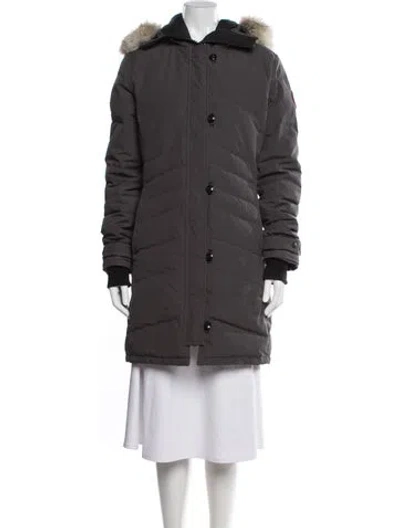 Pre-owned Canada Goose Parka In Grey