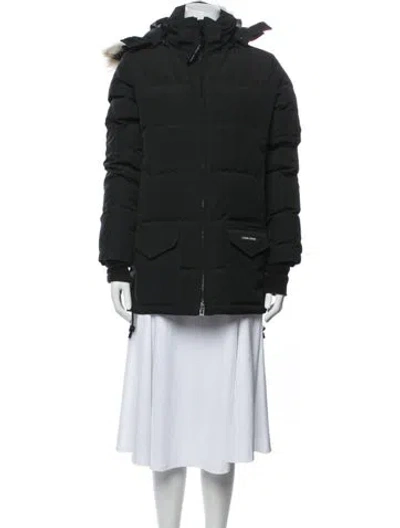 Pre-owned Canada Goose Parka In Grey