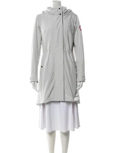 Pre-owned Canada Goose Parka In Grey