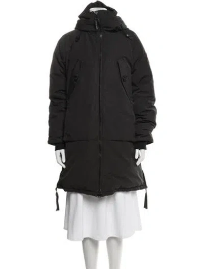 Pre-owned Canada Goose Parka In Grey