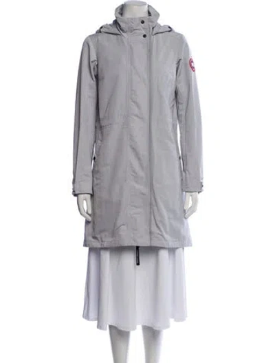 Pre-owned Canada Goose Parka In Grey