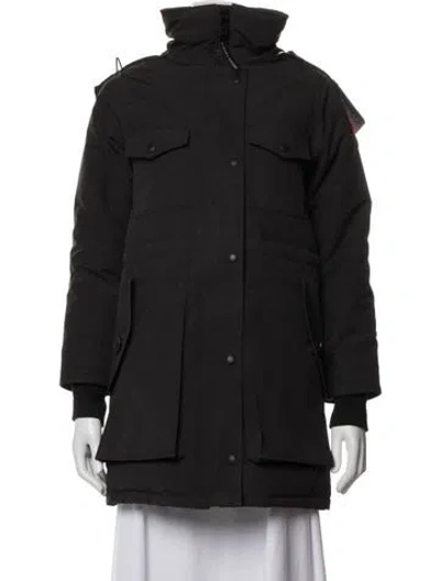 Pre-owned Canada Goose Parka In Grey