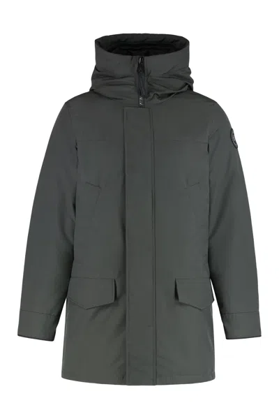Canada Goose Parka Langford Black Label In Gray