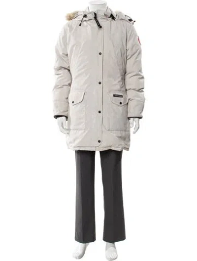 Pre-owned Canada Goose Parka In Neutral