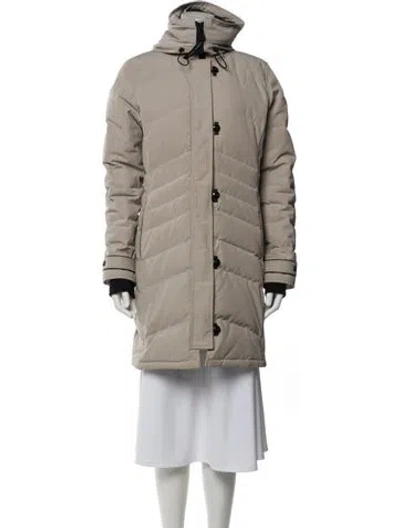 Pre-owned Canada Goose Parka In Neutral