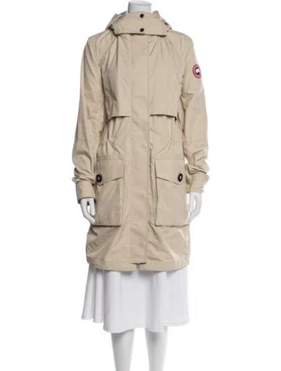 Pre-owned Canada Goose Parka In Neutral