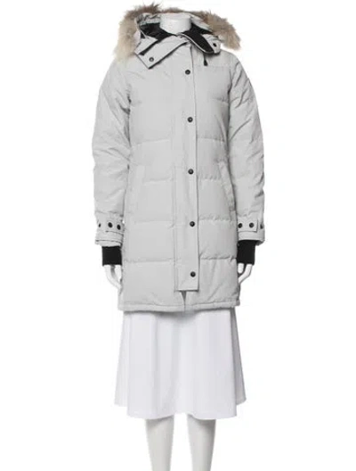 Pre-owned Canada Goose Parka In Neutrals