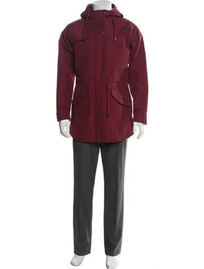 Pre-owned Canada Goose Parka In Red