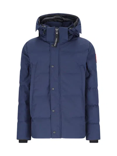 Canada Goose Parka "wyndham" In Blue