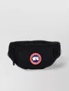 Canada Goose Black Logo Patch Belt Bag