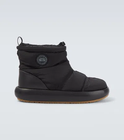 Canada Goose Pender Padded Snow Boots In Black