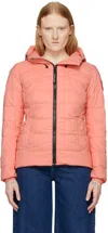 Canada Goose Pink Abbott Down Jacket In 1666 Daylily