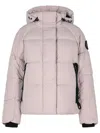 Canada Goose Junction Recycled Nylon Down Parka In Pink