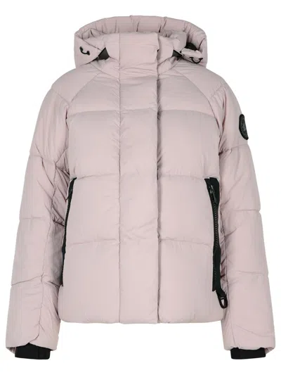 Canada Goose Junction Recycled Nylon Down Parka In Pink
