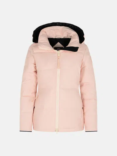 Canada Goose Pink Polyester And Cotton Jacket